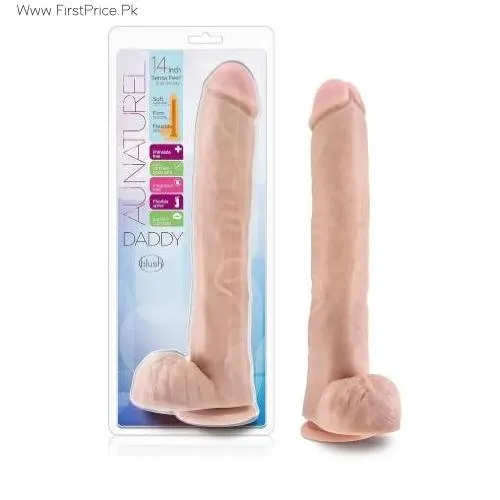 14 Inch Dual Density Silicone Dildo