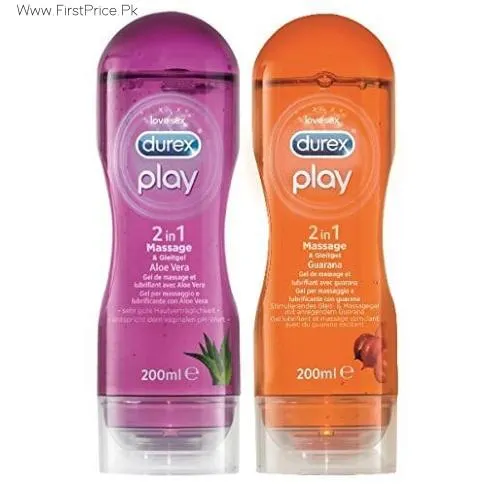 Durex Play Massage 2 in 1 Stimulating Intimate Lube & Massage Gel with Guarana 200 ML