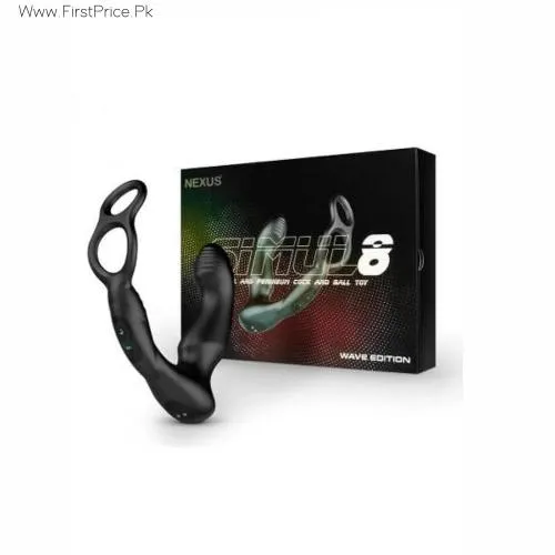 Nexus Simul8 Wave Dual Prostate Massager with Double Cock Ring
