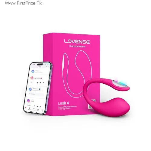 Lovense Lush 4 App Controlled Vibrating Egg