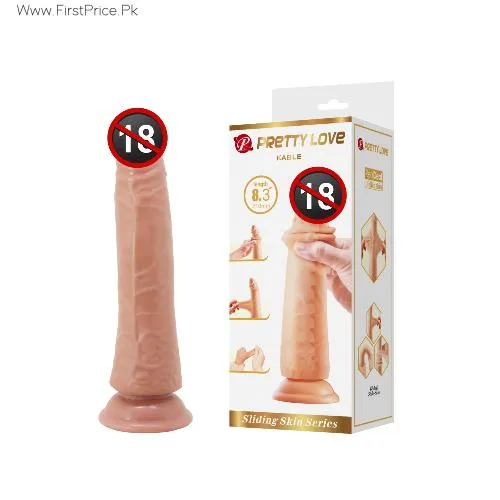 8.6 Inch Long Feels Real Skin Dildo In Pakistan