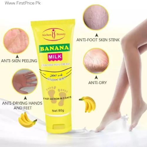 Aichun Beauty banana Milk Cracked Heel Cream