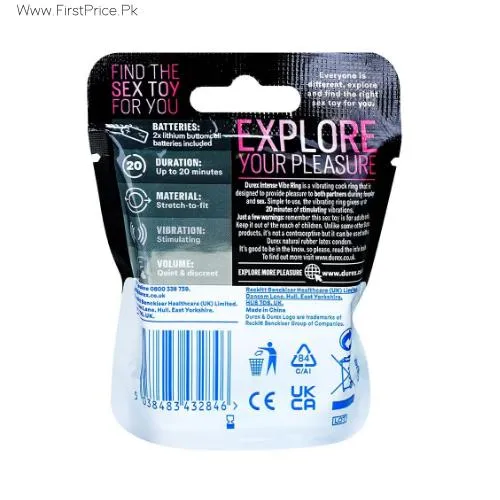 Durex Intense Vibe Ring, Vibrating Ring Price In Pakistan