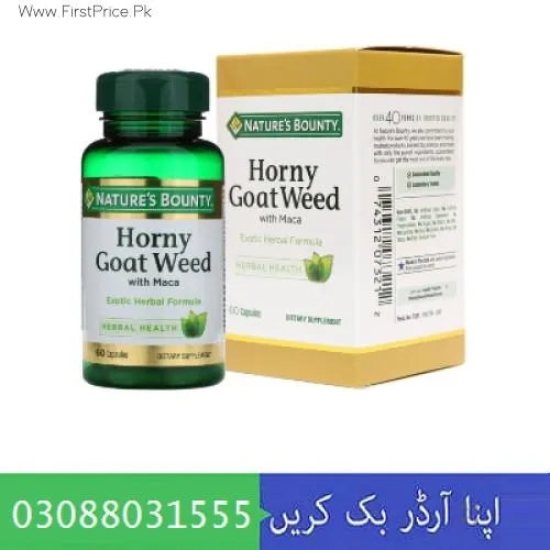 Nature Bounty Horny Goat Weed with Maca